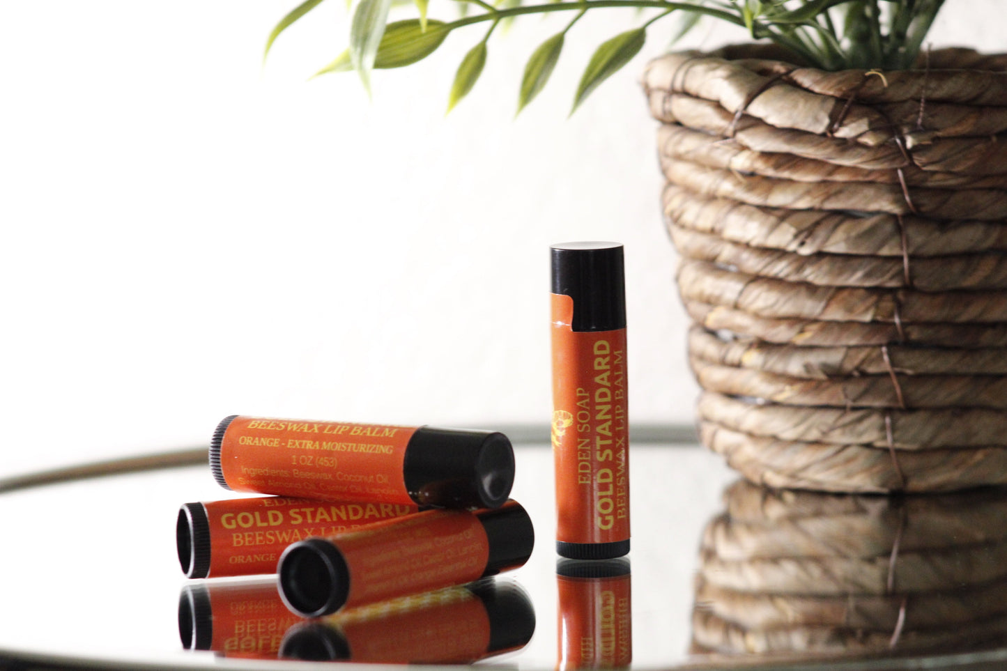 orange lip balm